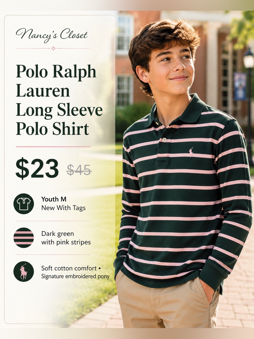 Polo Ralph Lauren long sleeve Polo shirt